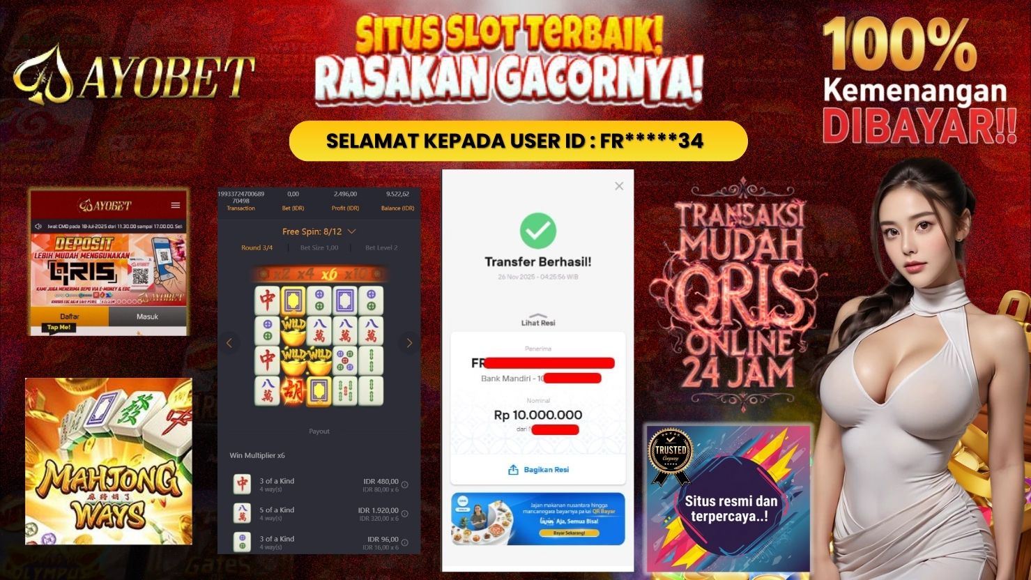 AYOBET JACKPOT SLOT MAHJONG WAYS